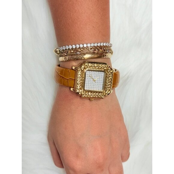 Adrienne Brown Band Watch Cuff - Picture 8 of 8
